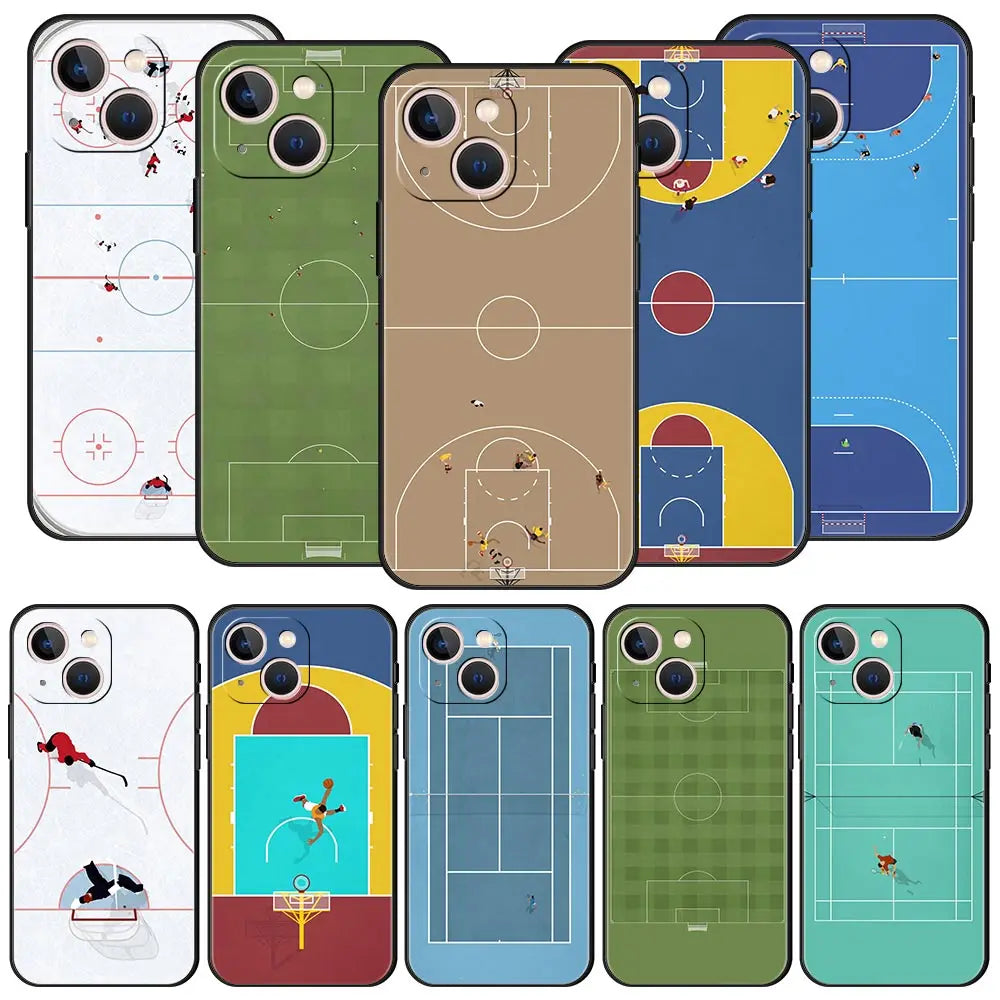 SPORTS COURTS | Iphone Case #09